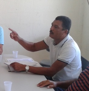 Benon discutiu assuntos de interesse dos moradores da Tuquanduba e região.