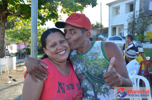 Aniversariante "Couquinho" e sua esposa.