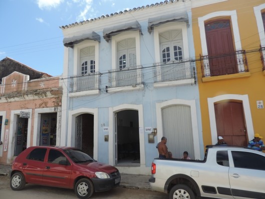 Prédio onde funciona o Sine no centro da cidade. (foto: arquivo MN)