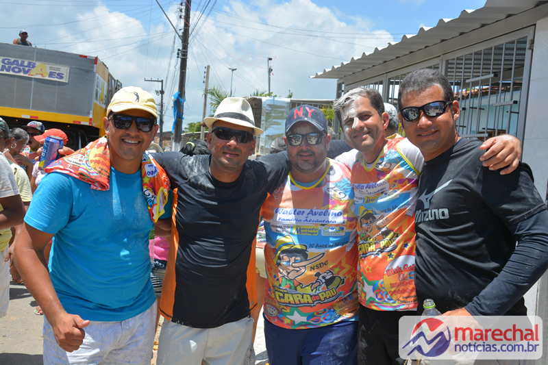 Vereadores Marcelo Moringa, Del Cavalcante, Júnior Lopes e o empresário Betinho acompanharam toda festa.
