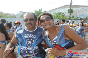 Raimundo, responsável pelo bloco do Botafogo.