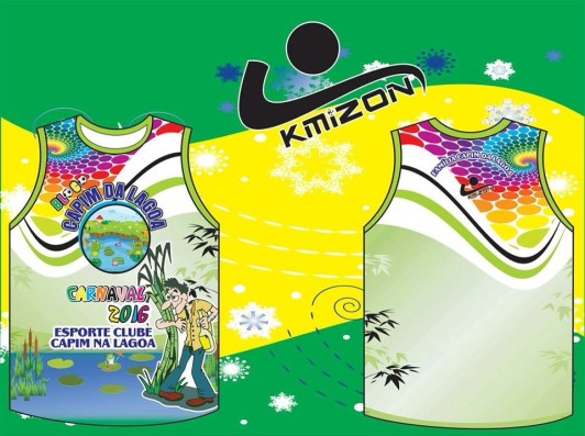 Camisa foi confeccionada pela Kmizon, do empresário Adelmo.