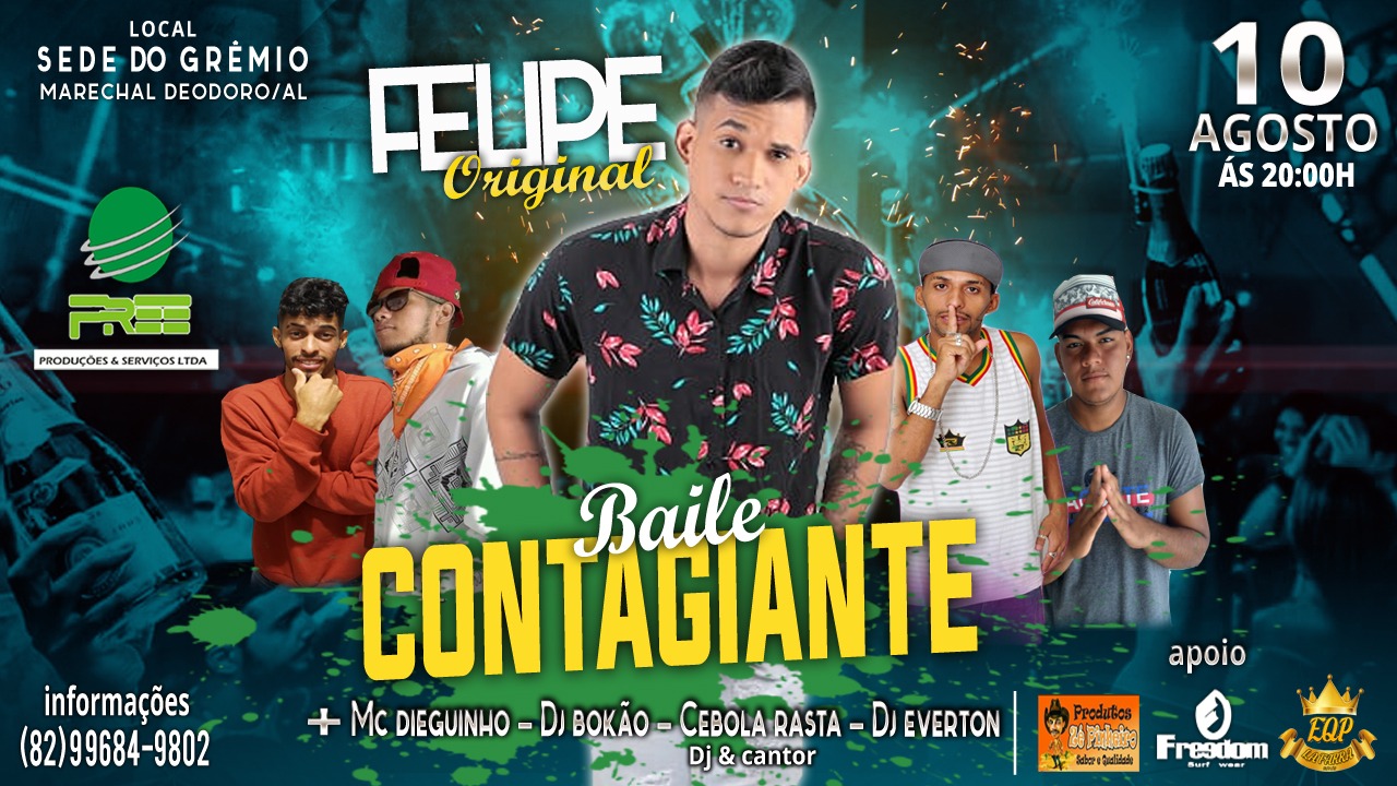 gr mio deodoro recebe show de felipe original no baile contagiante gr mio deodoro recebe show de felipe original no baile contagiante